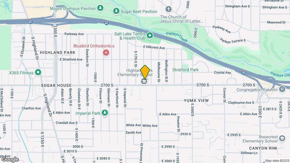 2691 S Kenwood St Map and Location Details