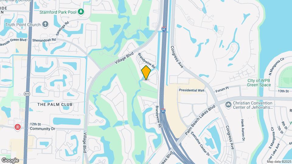 1973 Brandywine Rd Map and Location Details