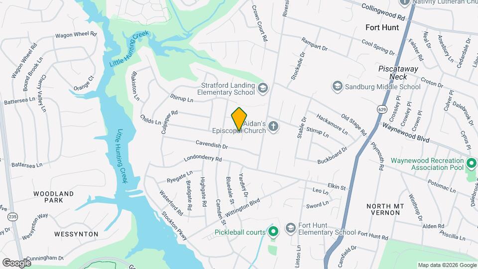 8530 Monticello Ave Map and Location Details