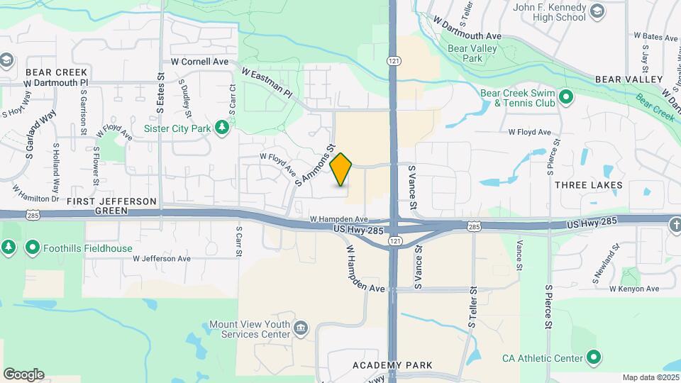 3324 S Ammons St Map and Location Details