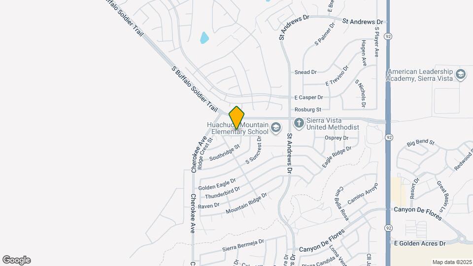 2747 Northridge St Map and Location Details