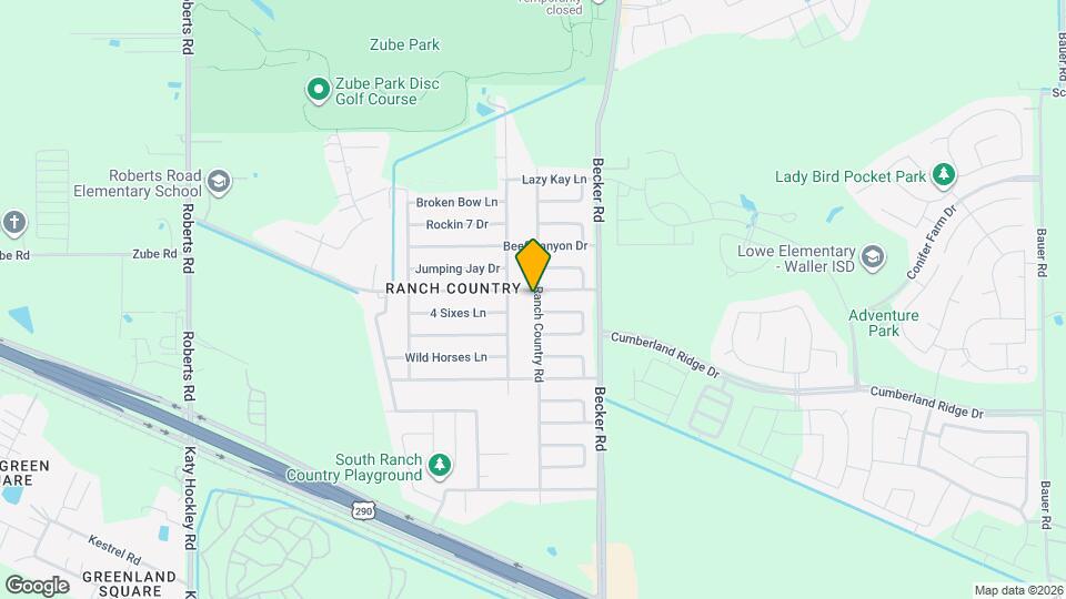 17421 Ranch Country Rd Map and Location Details