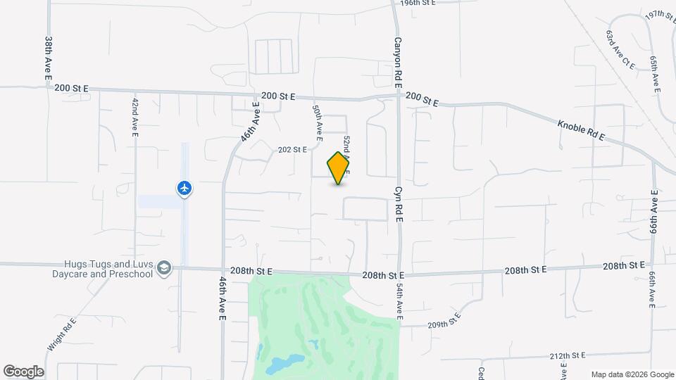 5105 204th St Ct E Map and Location Details