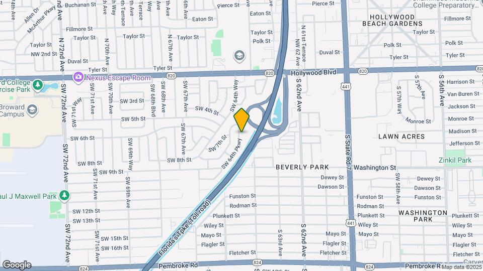 601 SW 64th Pkwy Map and Location Details