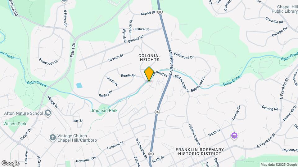 216 Greene St Map and Location Details