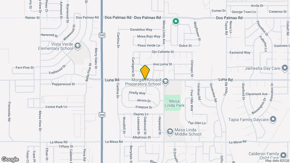 12383 Luna Rd Mapa y Detalles de la Ubicación