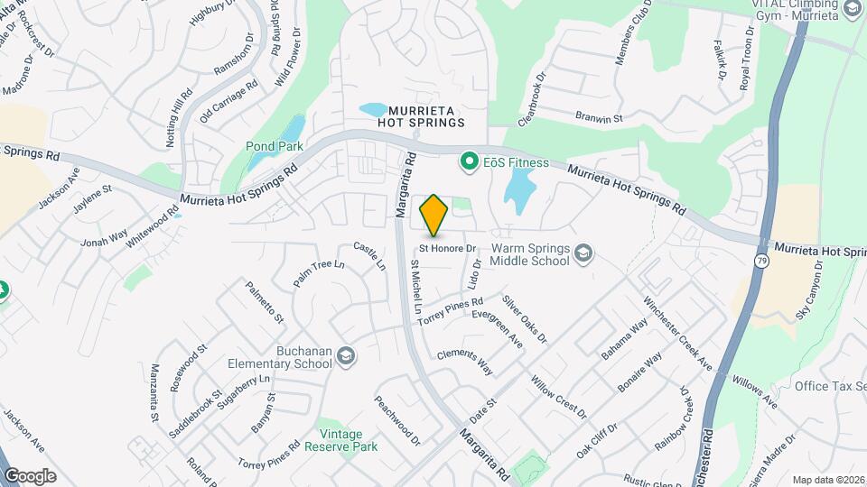 39850 St Honore Dr Mapa y Detalles de la Ubicación