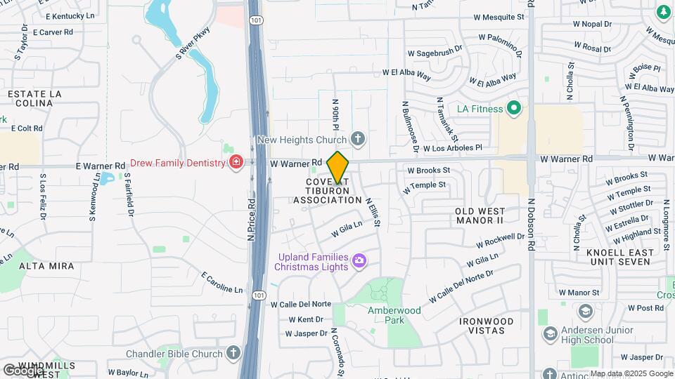 2701 W Temple St Map and Location Details