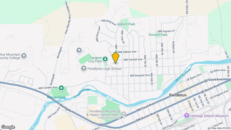 409 NW 12th St Map and Location Details