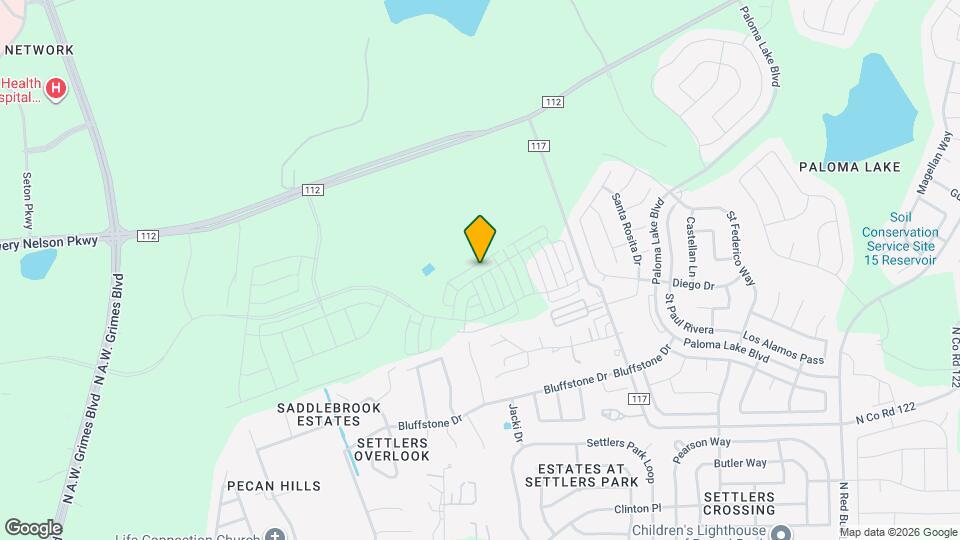 2620 Caleb Asher Lp, Unit 23A Map and Location Details