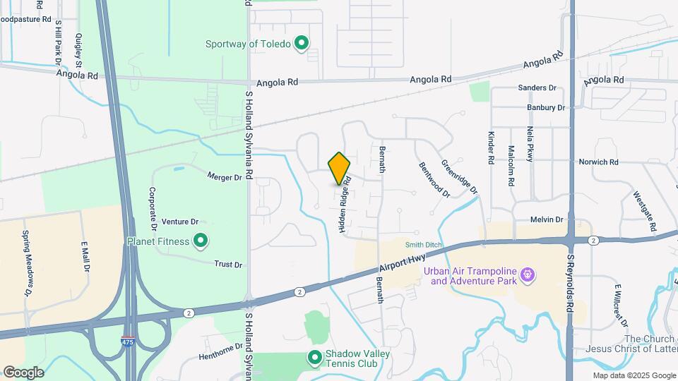 1174 Hidden Ridge Rd Map and Location Details