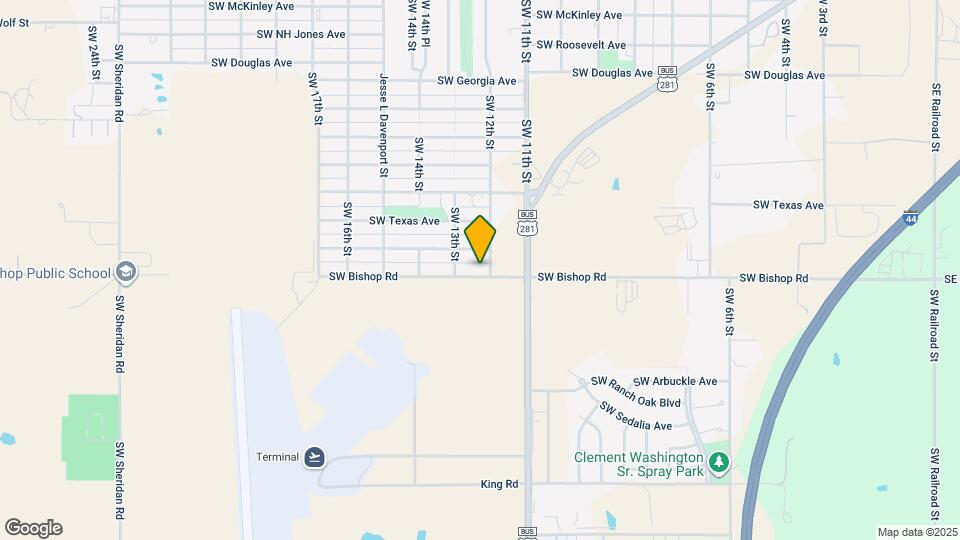 1205 SW Bishop Rd Map and Location Details