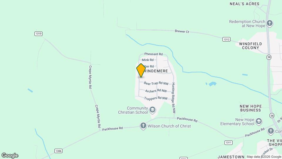 5116 Bear Trap Rd NW Map and Location Details