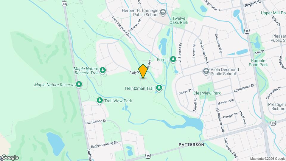 33 Heintzman Cres Map and Location Details