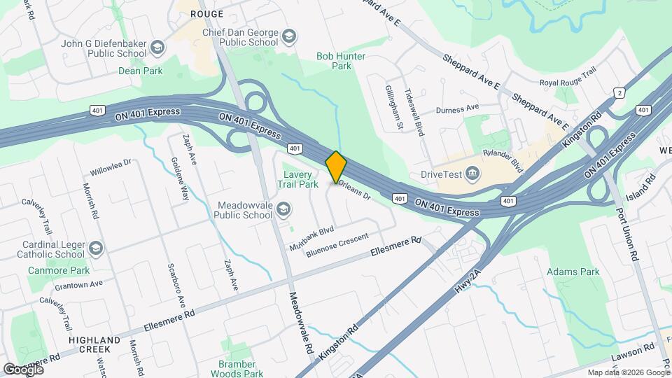 31 Orleans Dr Map and Location Details