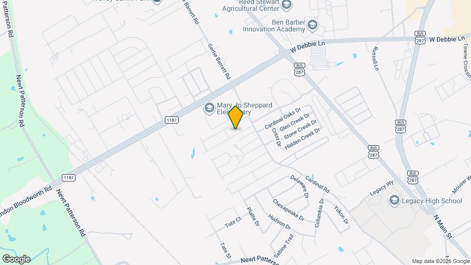 1414 Monte Carlo Dr Mapa y Detalles de la Ubicación