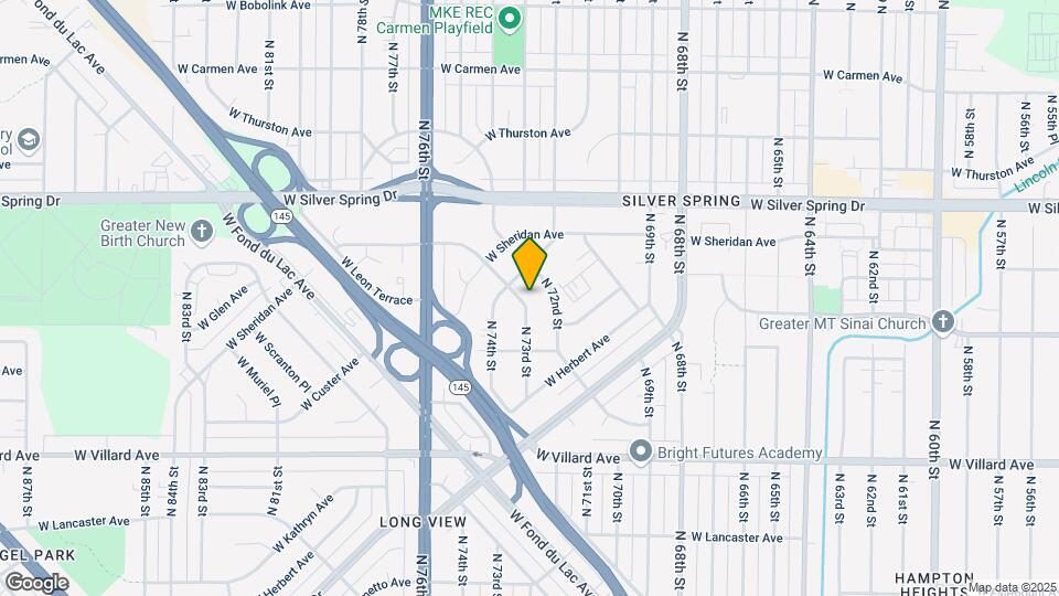 7308 W Tallmadge Pl Map and Location Details