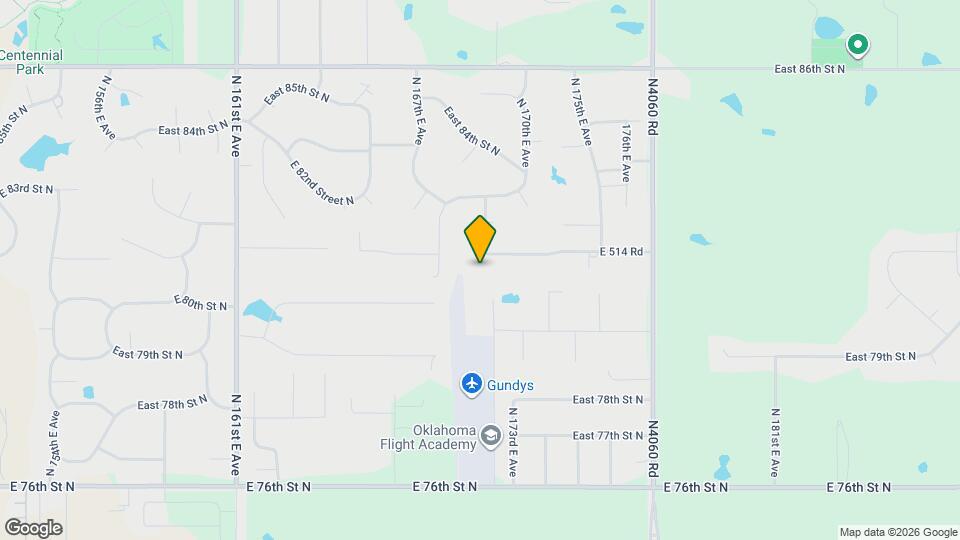 16902 E 80th St N Map and Location Details