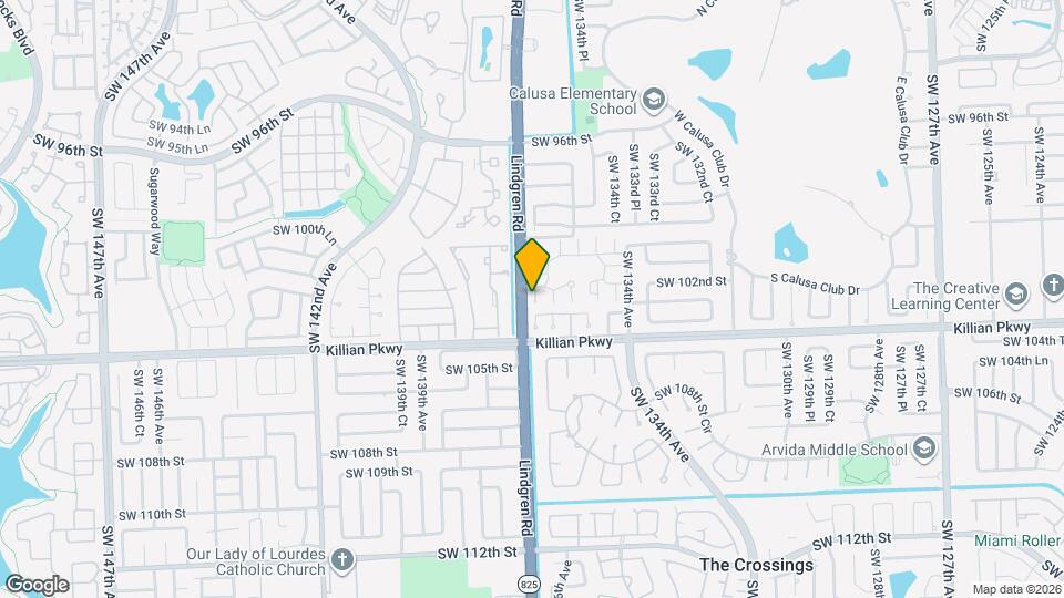 13640 SW 102nd Ln Map and Location Details