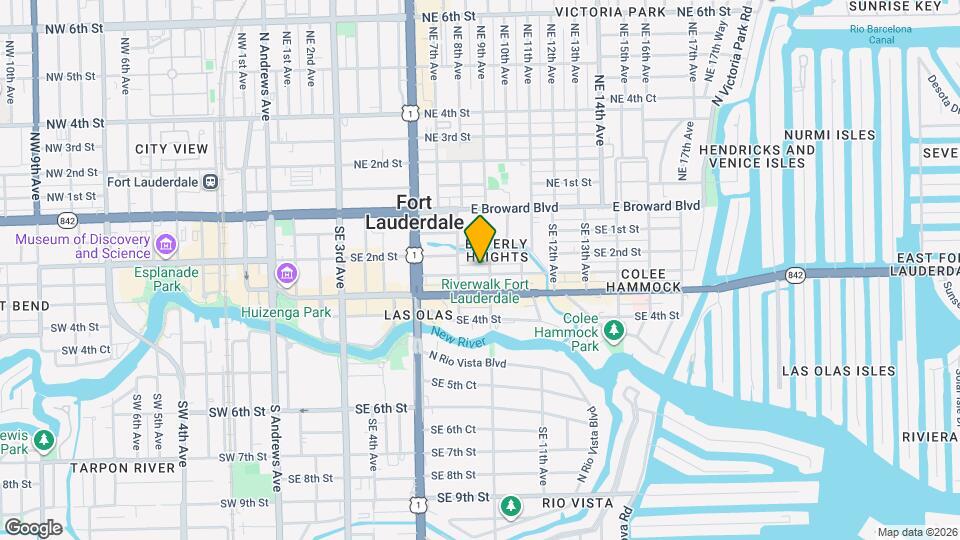 821 SE 2nd Ct Map and Location Details