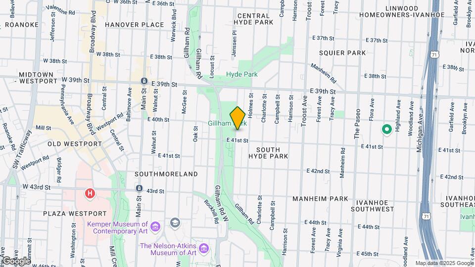 4035-4037 Kenwood Ave Map and Location Details