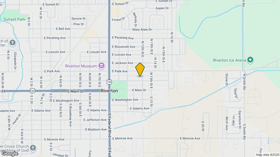 1118 E Fremont Ave Mapa y Detalles de la Ubicación