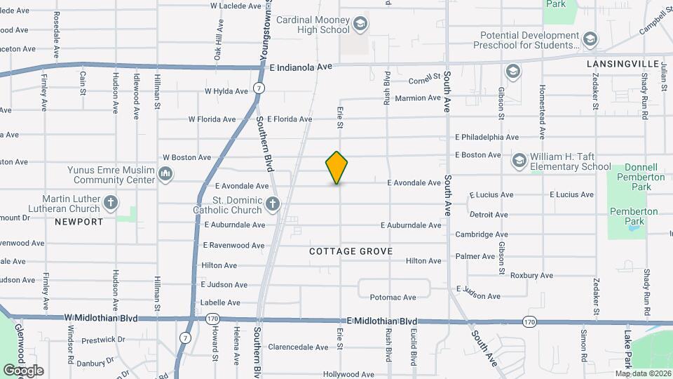169 E Avondale Ave Map and Location Details