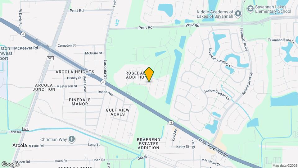 5522 Briana Dee Dr Map and Location Details