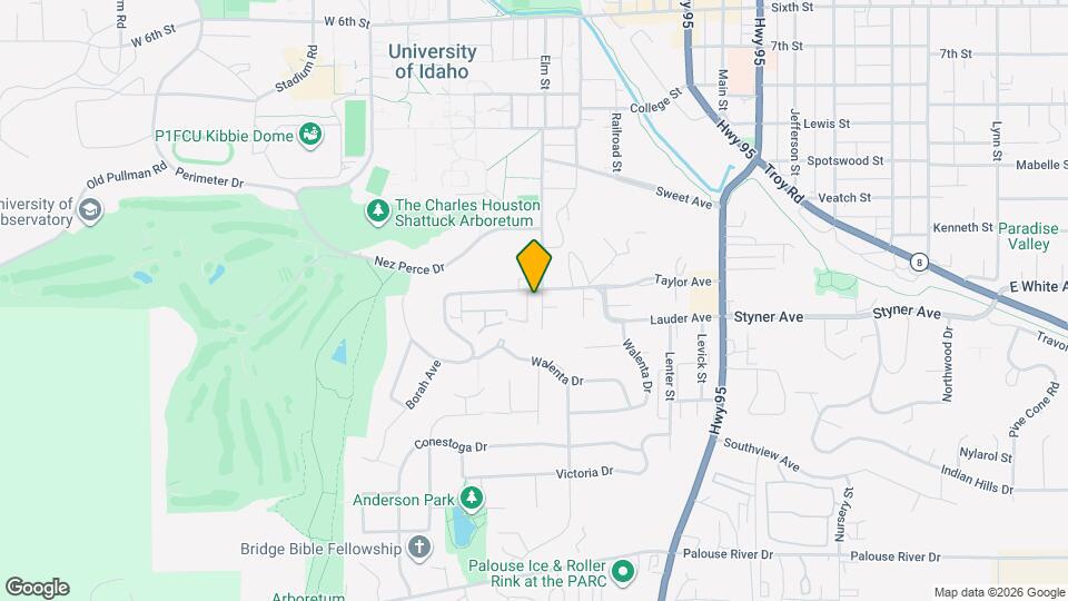 607 Taylor Map and Location Details