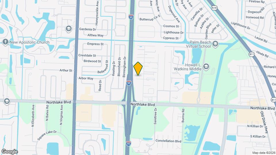 3929 Kenas St Map and Location Details