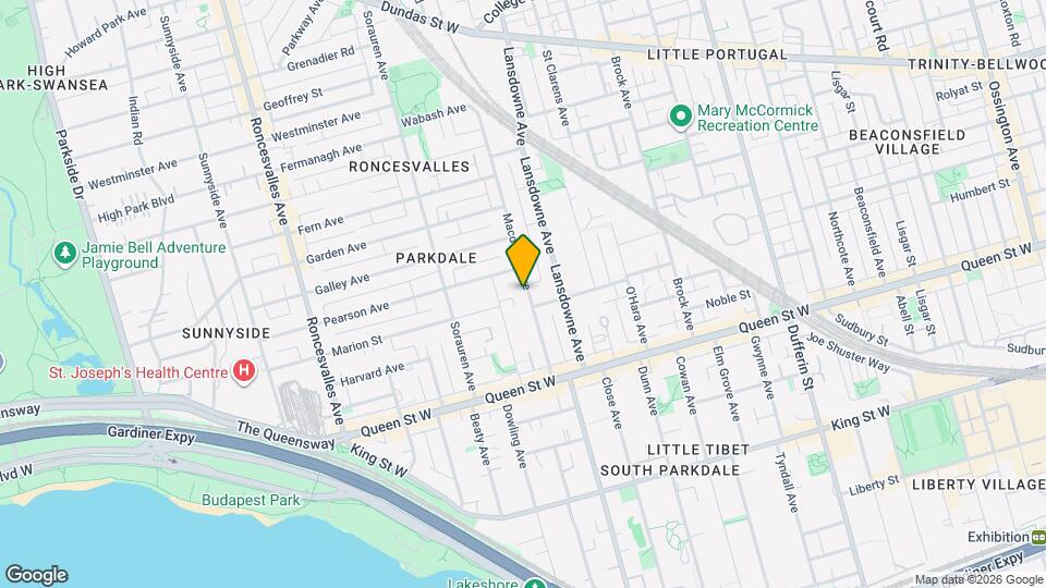 86 A Macdonell Ave Map and Location Details