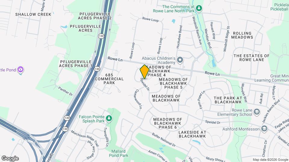 2114 Speidel Dr Map and Location Details