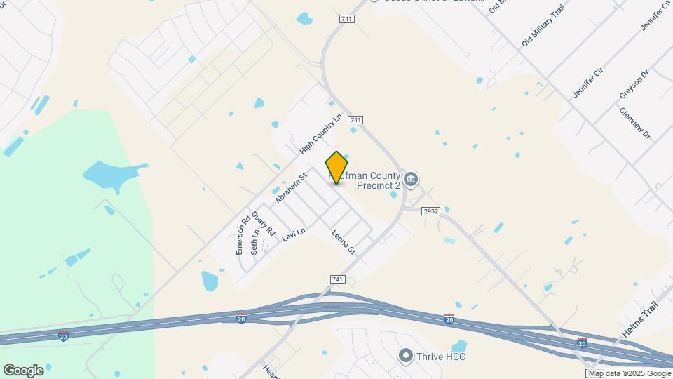 2320 Willard Way Map and Location Details