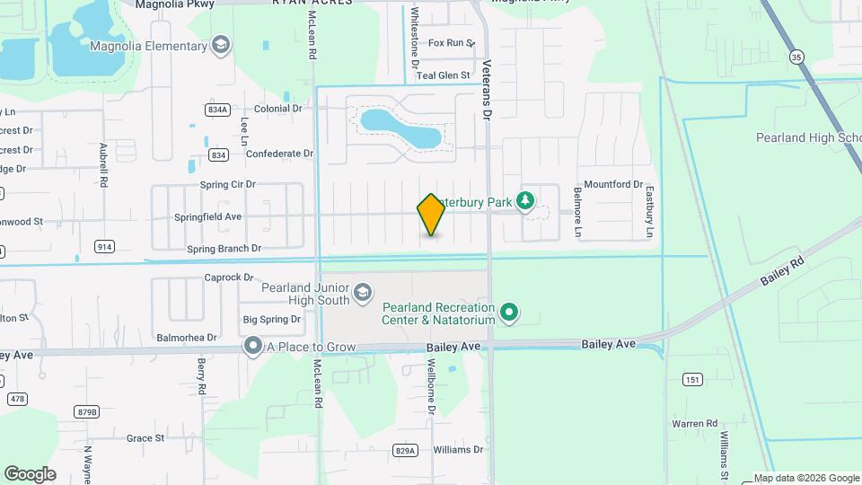 4012 Cedarwood Dr Map and Location Details