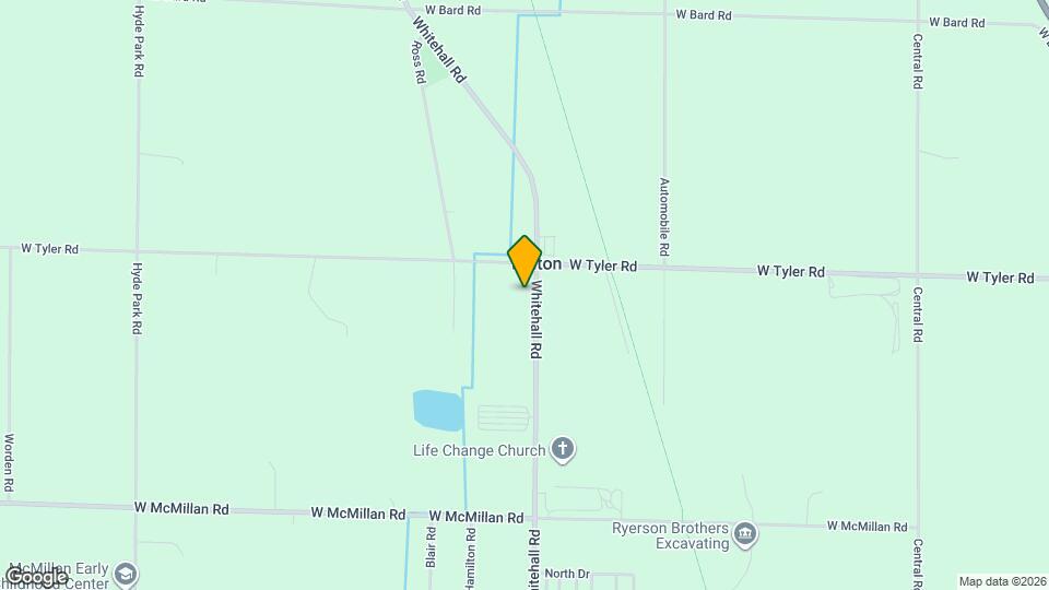 3357 Whitehall Rd Map and Location Details