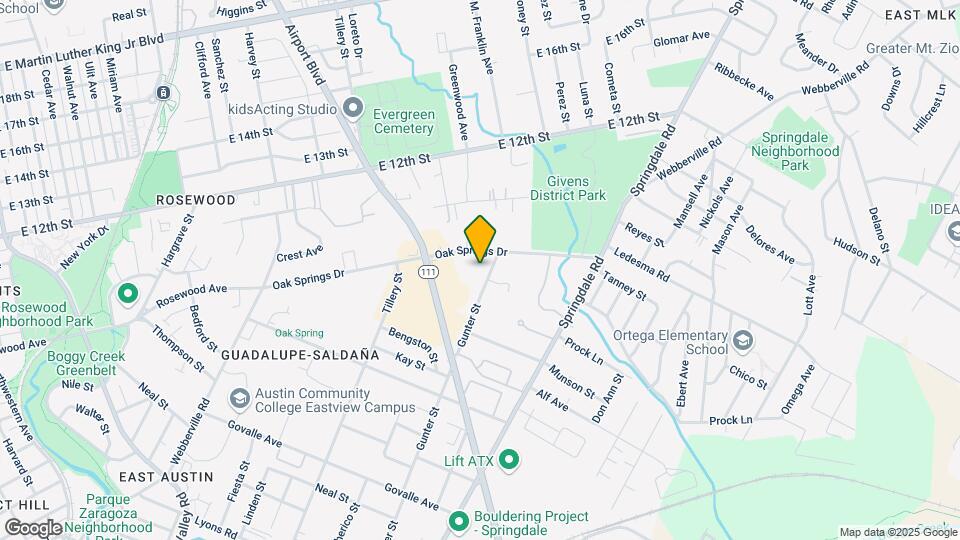 1148 1/2 Gunter St Map and Location Details