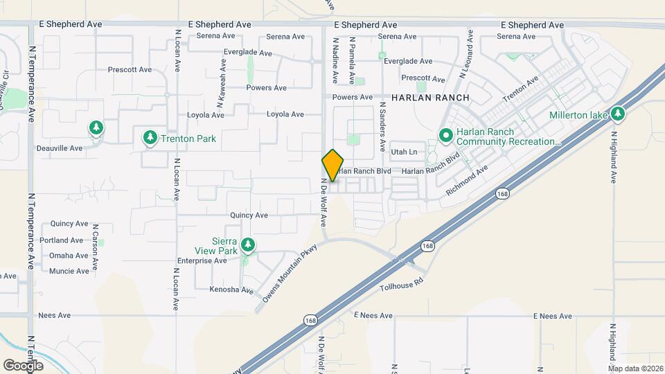 1511 N Encoure Way Map and Location Details