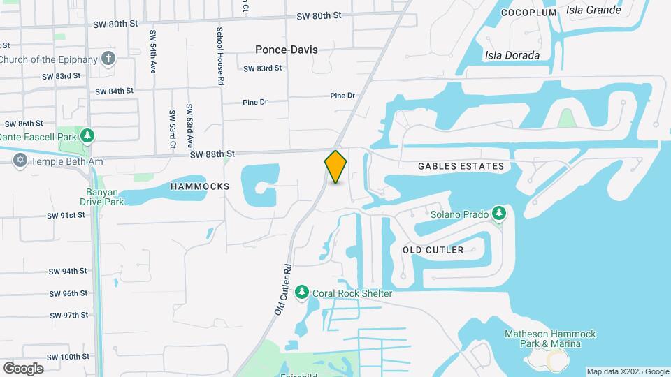 9000 Arvida Dr Map and Location Details