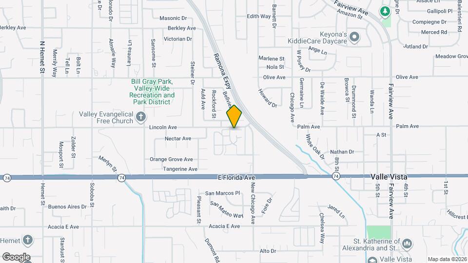 25564 Sharp Dr Map and Location Details