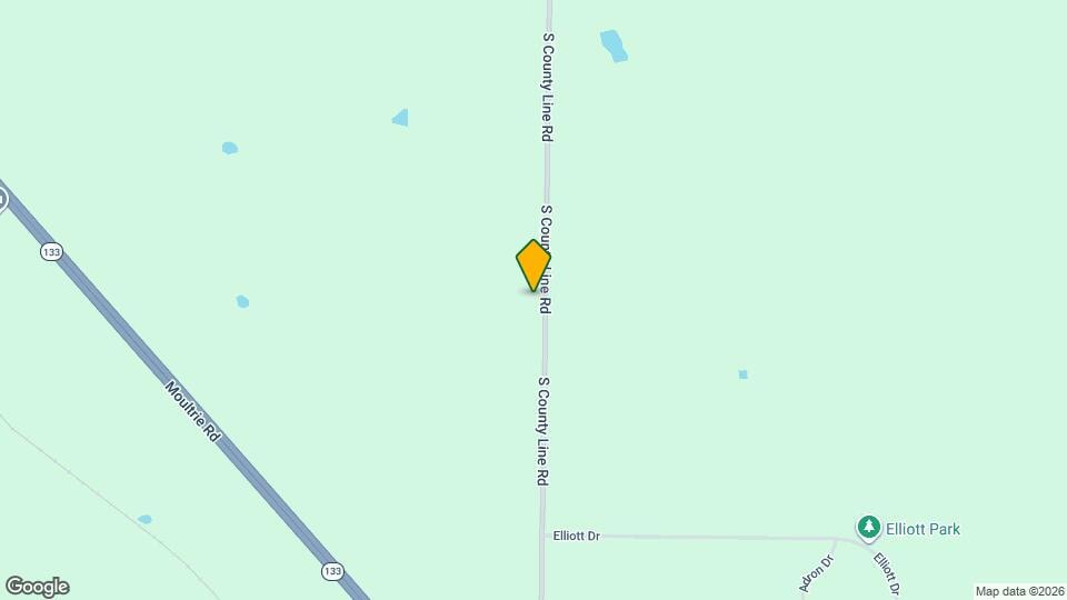 1817 S County Line Rd Map and Location Details