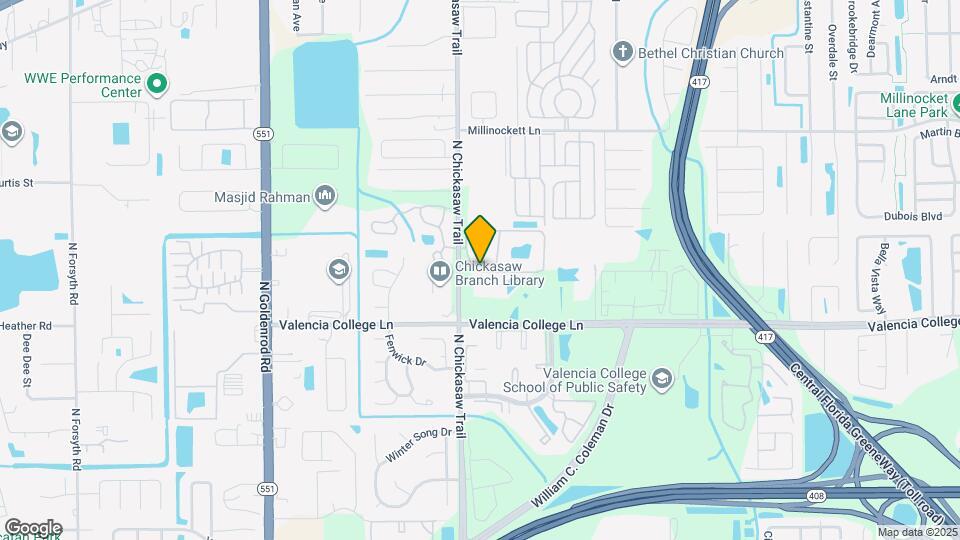 8203 Sun Spring Cir, Unit 21 Mapa y Detalles de la Ubicación