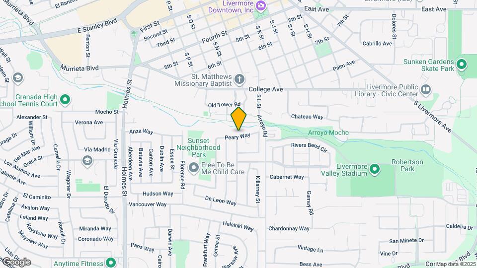 1810 Peary Way Map and Location Details