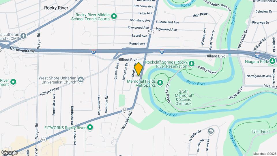 2708 Wooster Rd Map and Location Details