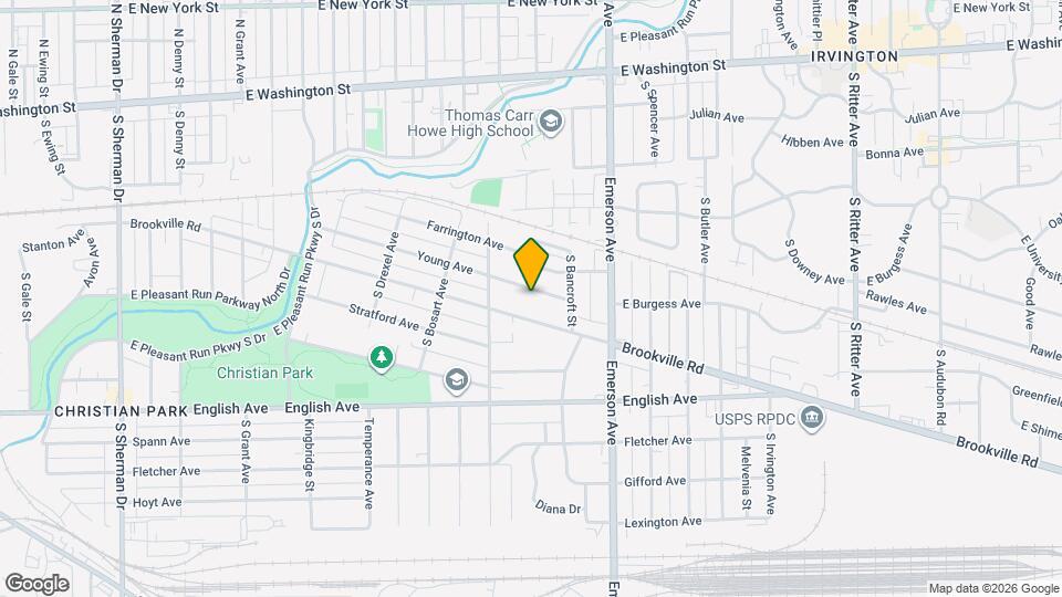 4901 Young Ave Mapa y Detalles de la Ubicación