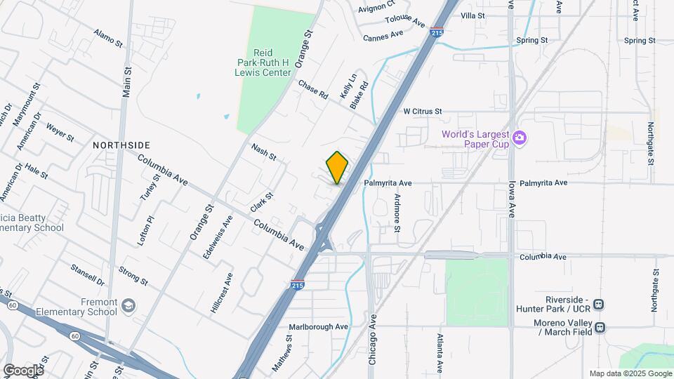 997-1011 W La Cadena Dr Map and Location Details
