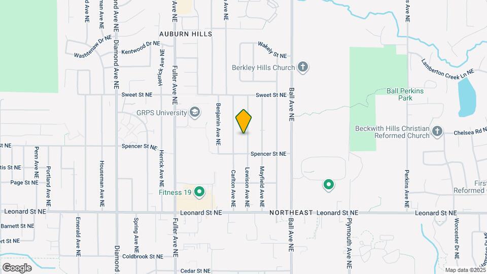 1441 Lewison Ave NE Map and Location Details