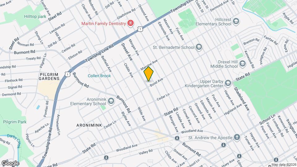 1005 Drexel Ave Map and Location Details