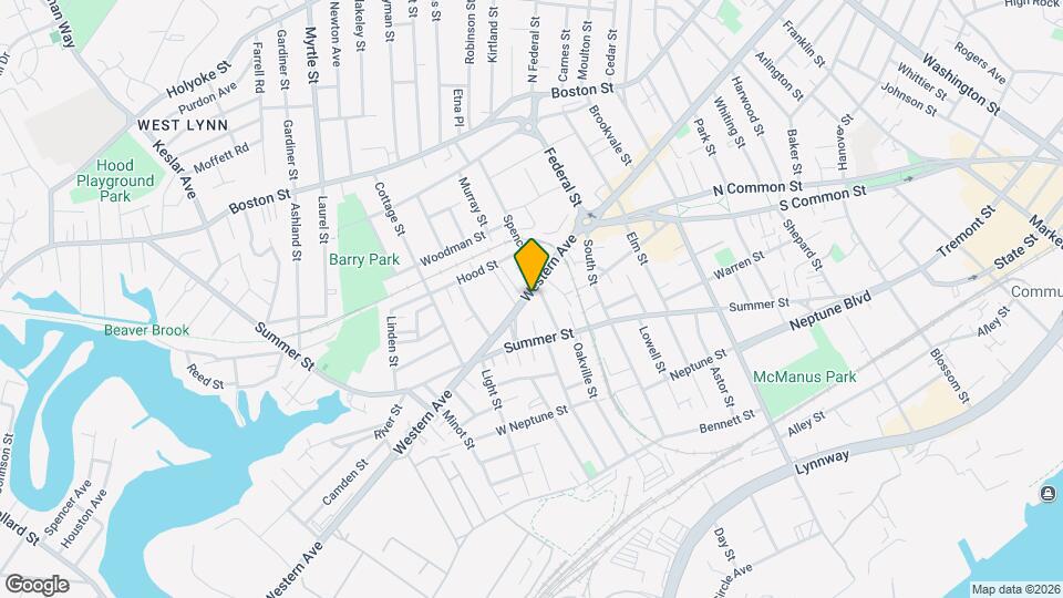 790 Western Ave, Unit Lynn, MA 3 Bedroom Apartment29 Map and Location Details