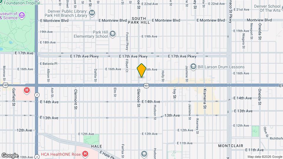 1520 Glencoe St, Unit 10 Mapa y Detalles de la Ubicación