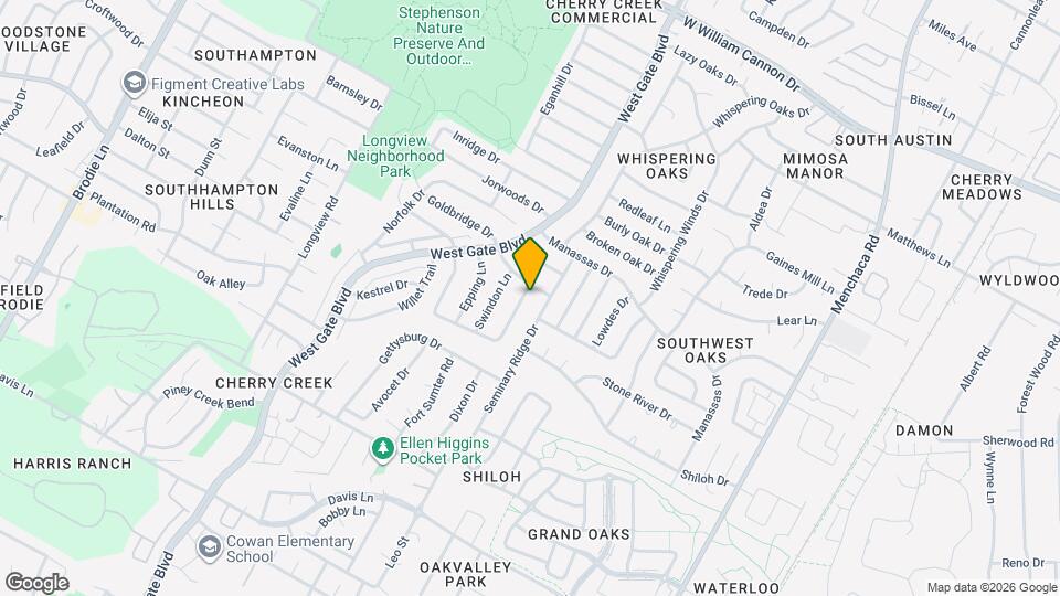 2603 Market Garden Ln Map and Location Details